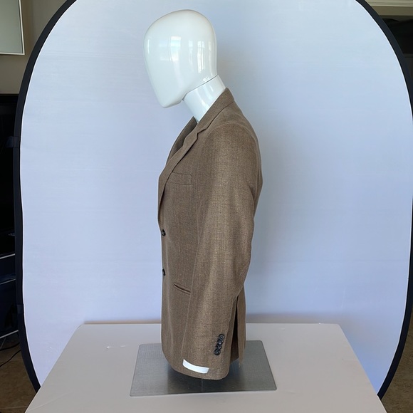 Valentino Mens Sport Jacket Size 38 Brown Tweed - Picture 7 of 16